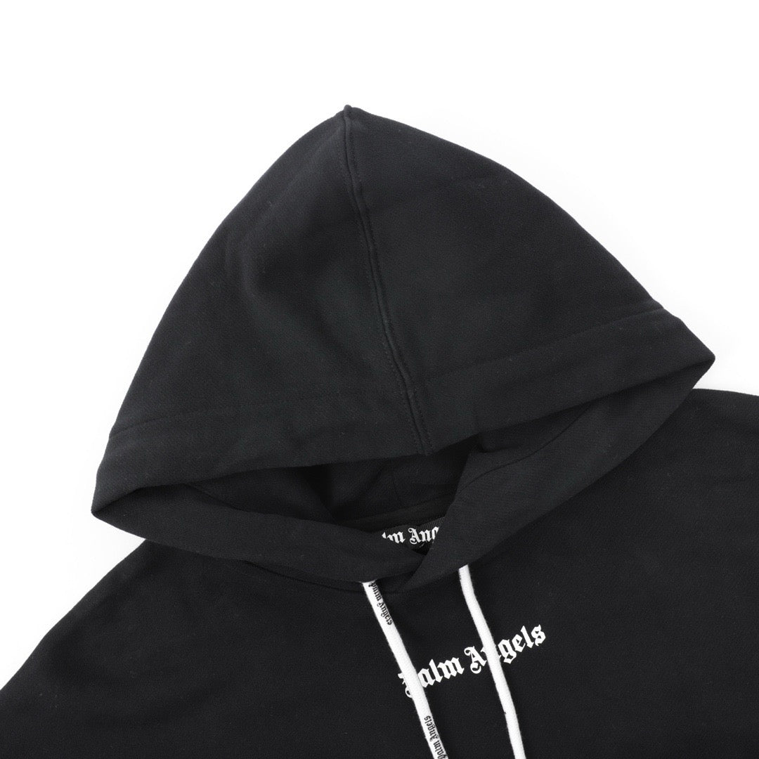 PALM ANGELS LOGO OVER HOODIE