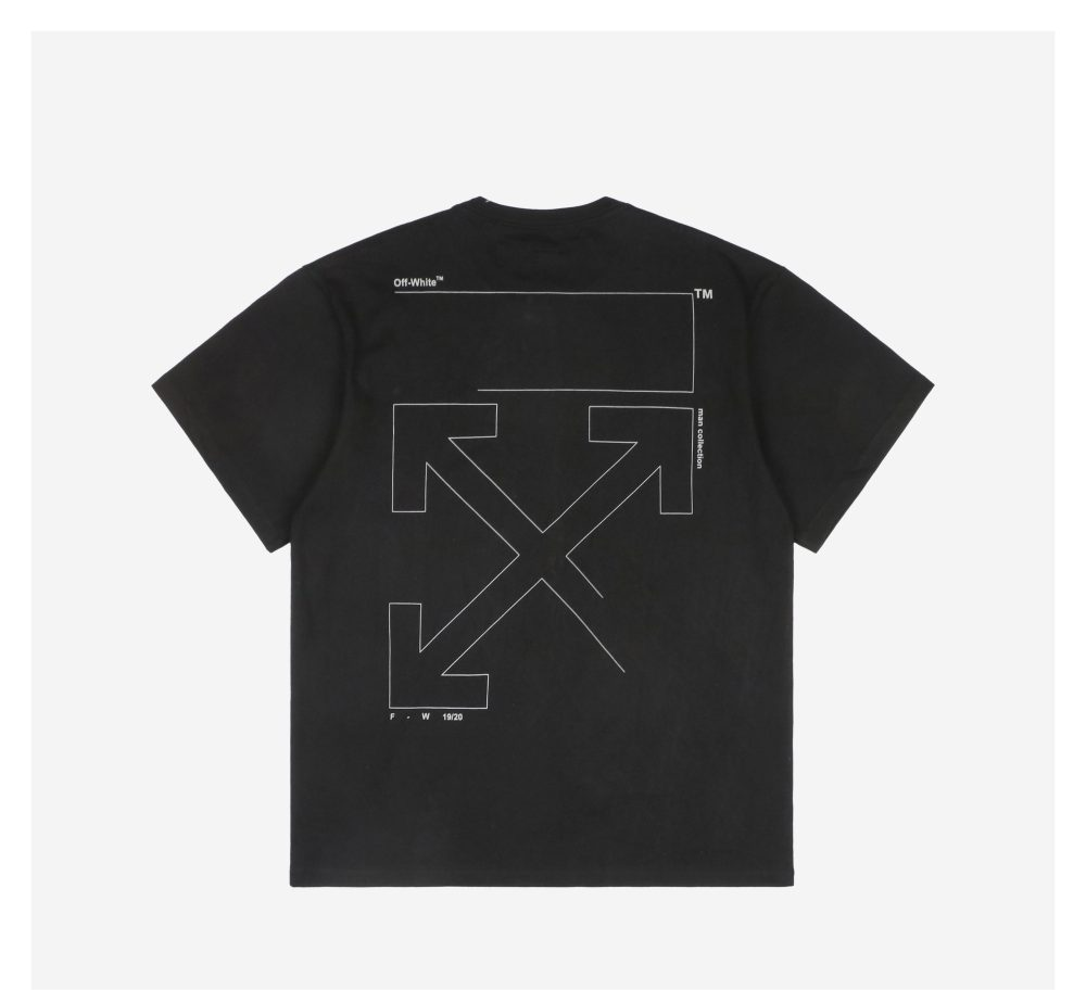 OFF- WHITE Oversized Fit Unfinished T-Shirt