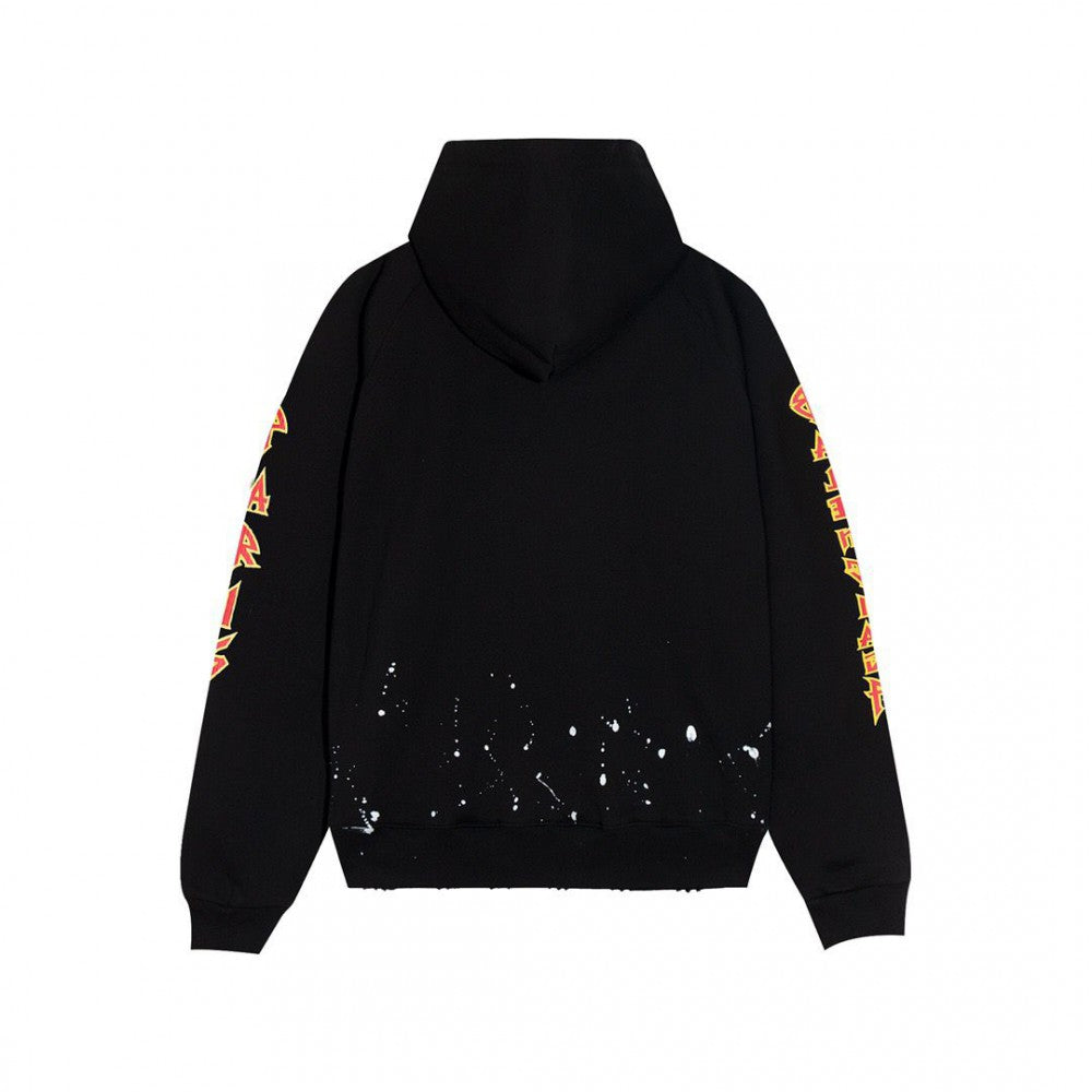 Balenciaga Metal Vintage Hoodie Black Me