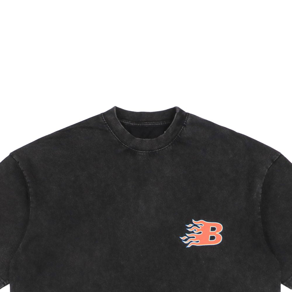 Balenziaga B Flame Crewneck T-Shirt