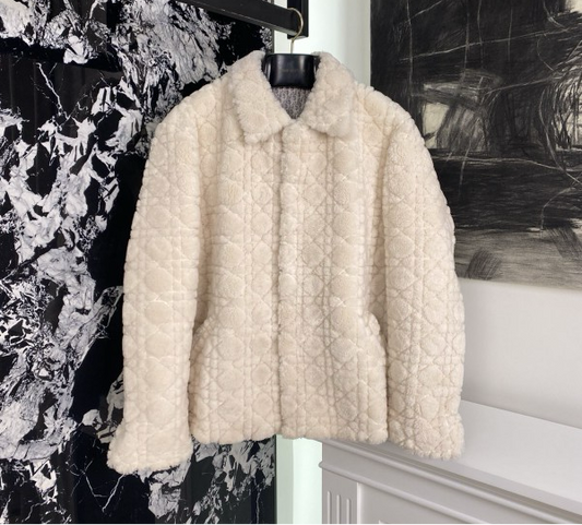 DIOR MEN Cannage Merino Shearling Jacket