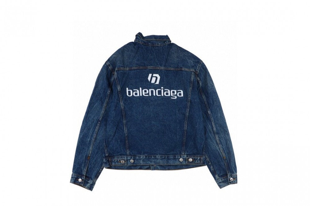 Denim Jacket - Medium Wash Balenciaga