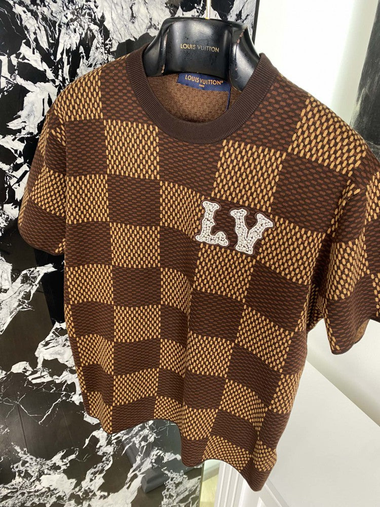 Checkerboard T-Shirt LV