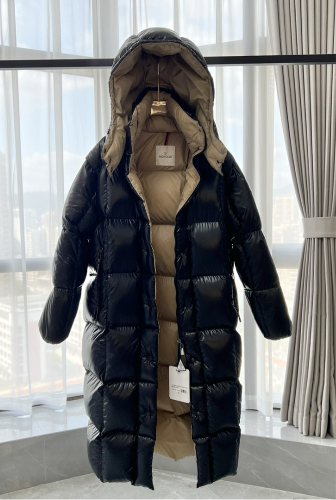 MONCLER  Down Parnaiba Longline Coat