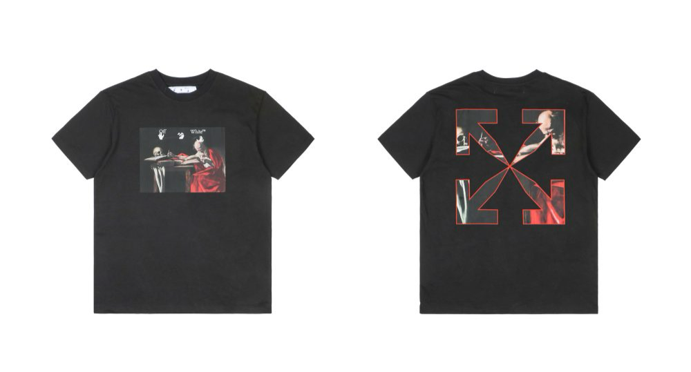 OFF WHITE Caravaggio Jersey T-Shirt