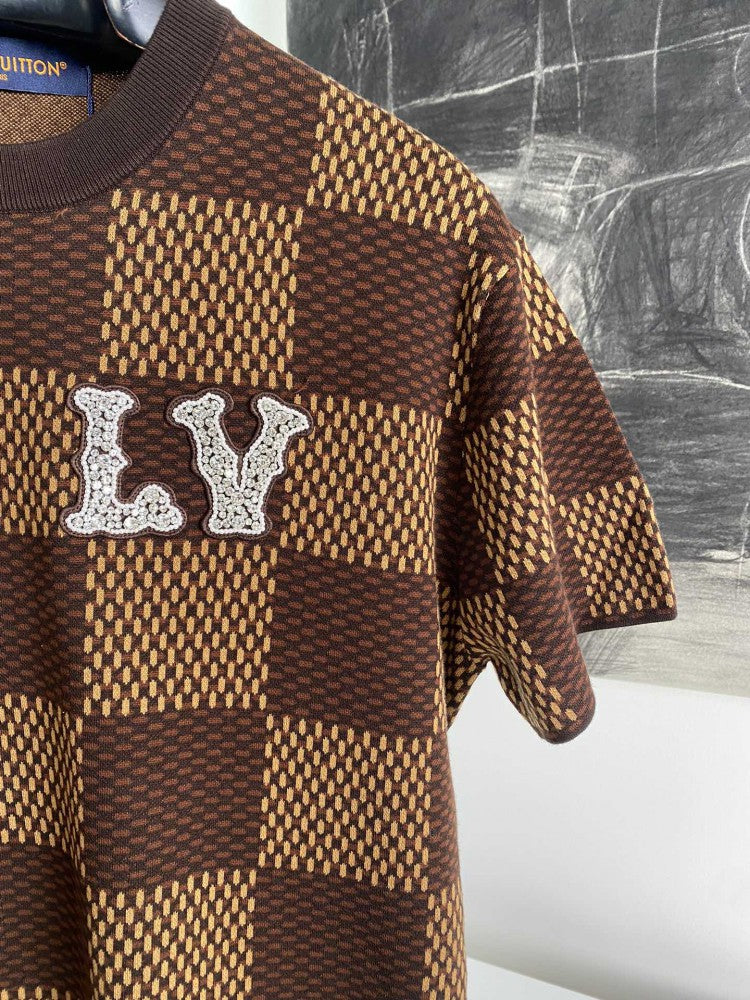 Checkerboard T-Shirt LV