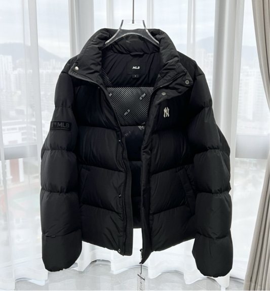 MLB short Down Jacket Logo NY black