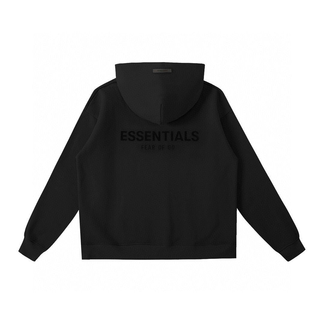 Fear of God Essentials Pullover Chest Logo Hoodie Stretch Limo/Black