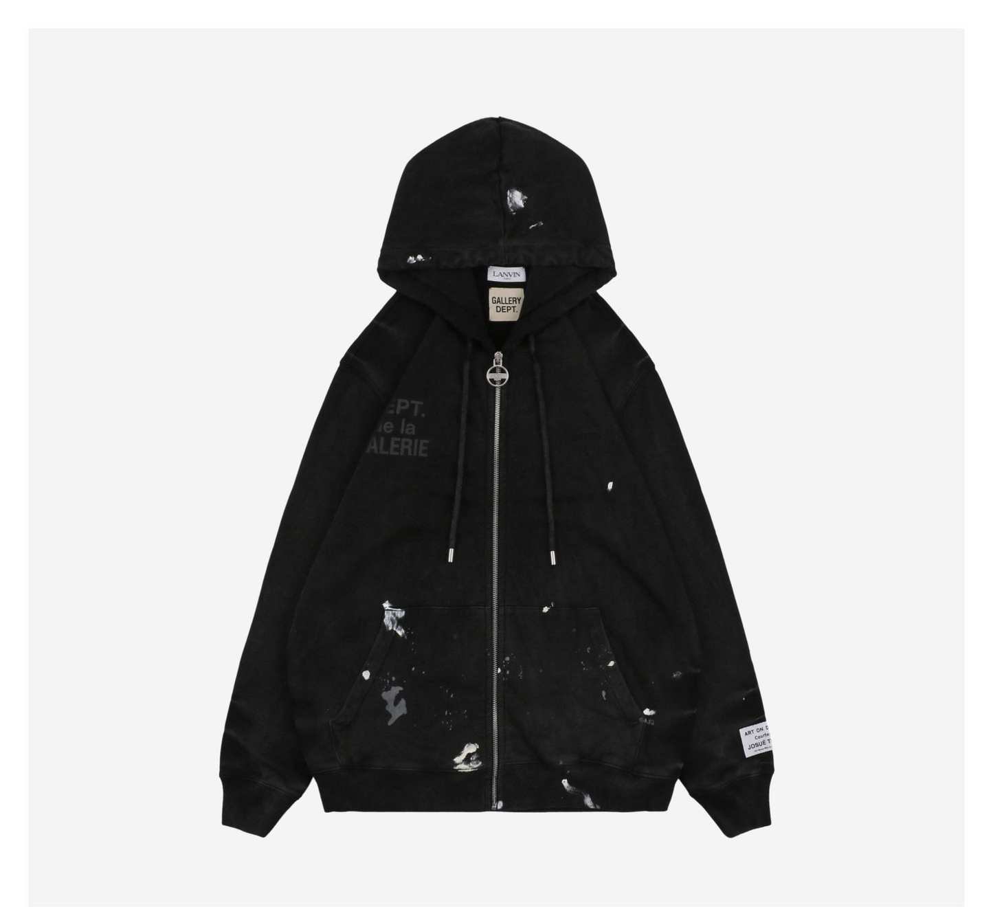 Gallery Dept. x Lanvin Zip-up Hoodie