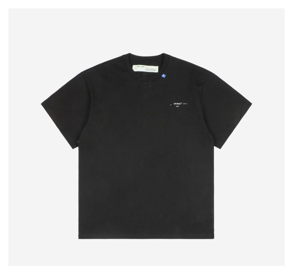 OFF- WHITE Oversized Fit Unfinished T-Shirt