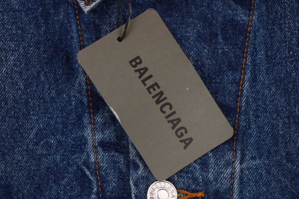 Denim Jacket - Medium Wash Balenciaga