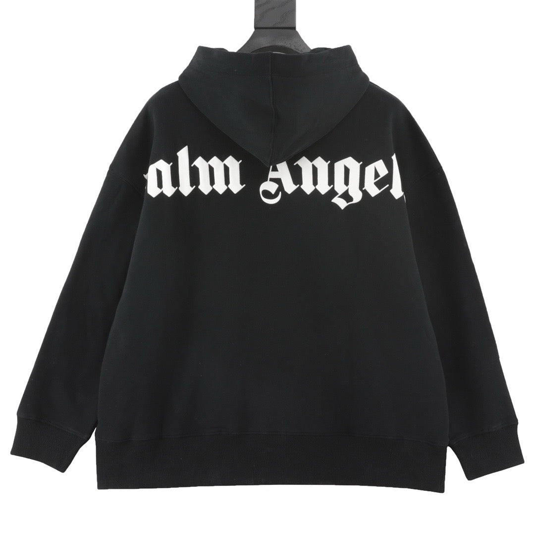 PALM ANGELS LOGO OVER HOODIE